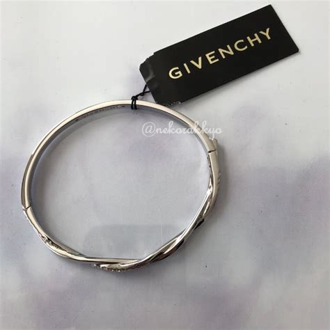 givenchy pavé twist bangle bracelet|givenchy bracelet.